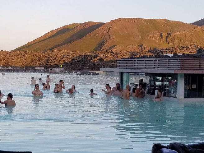 Iceland Blue Lagoon Spa bar