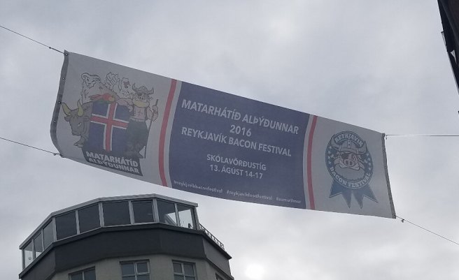 Iceland Reykjavic Bacon Festival